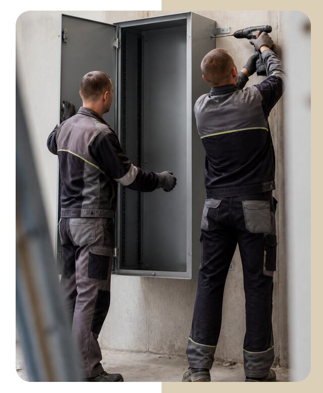 Крепление металлического шкафа в Дивногорске от 3539 р. | ДвериЛегко-Двн